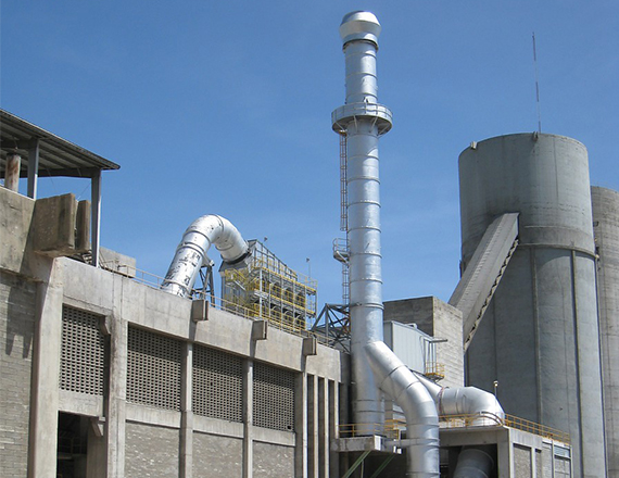 Scheuch gas conditioning tower